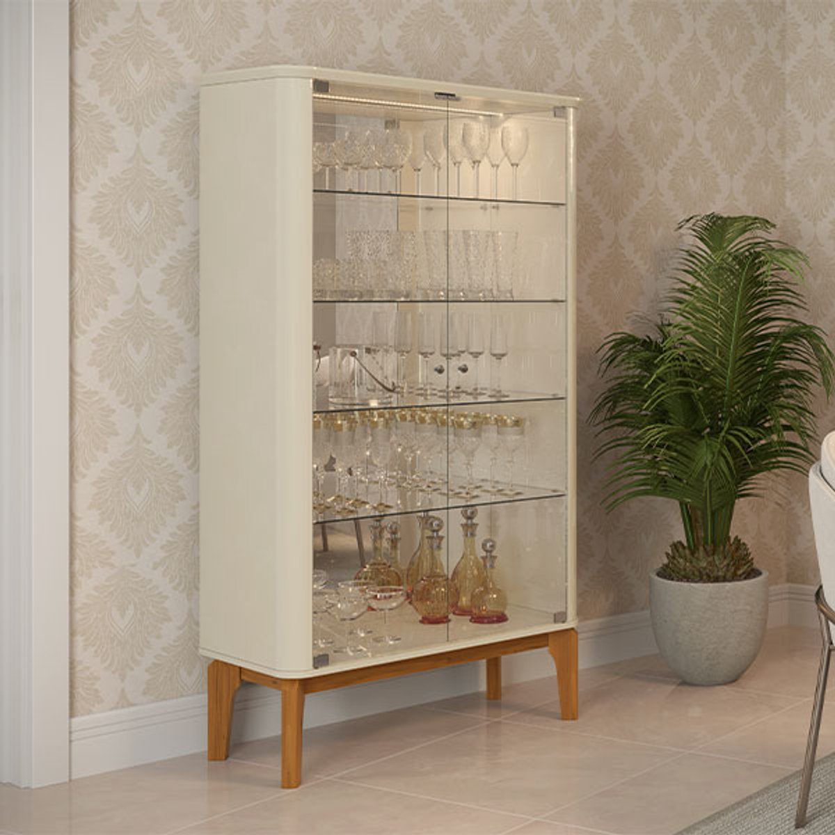 CRISTALERA FLIP OFF WHITE