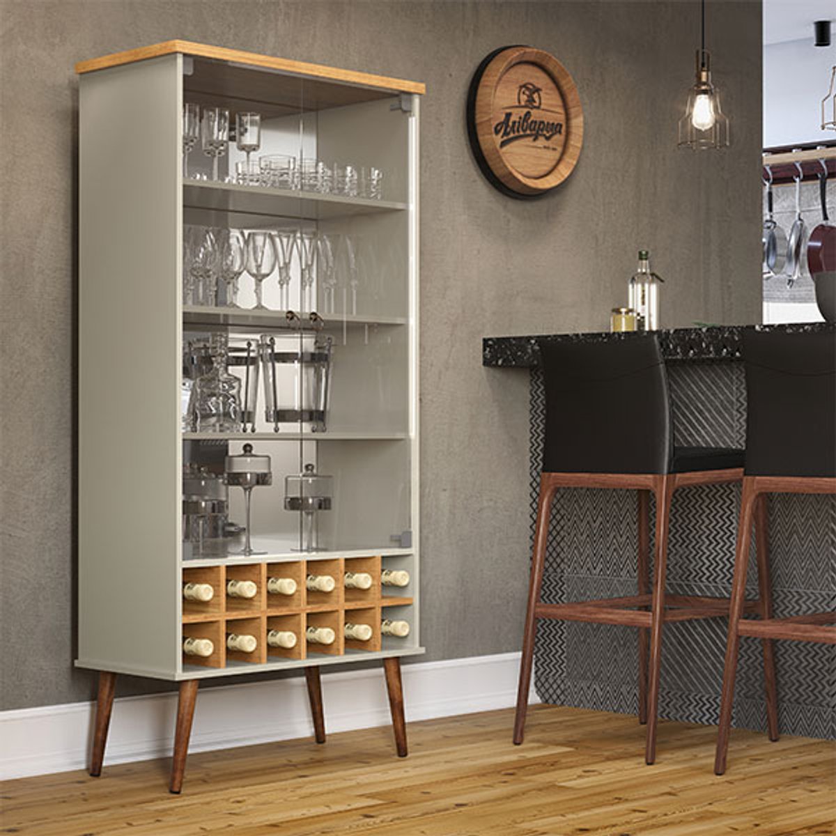 CRISTALERA SELLER OFF WHITE | CINAMOMO