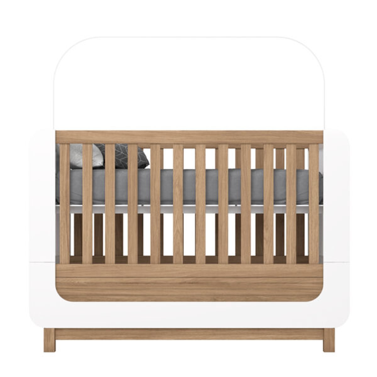 CUNA MINI CAMA ACONCHEGO BLANCO | JEQUITIBA HP - 6