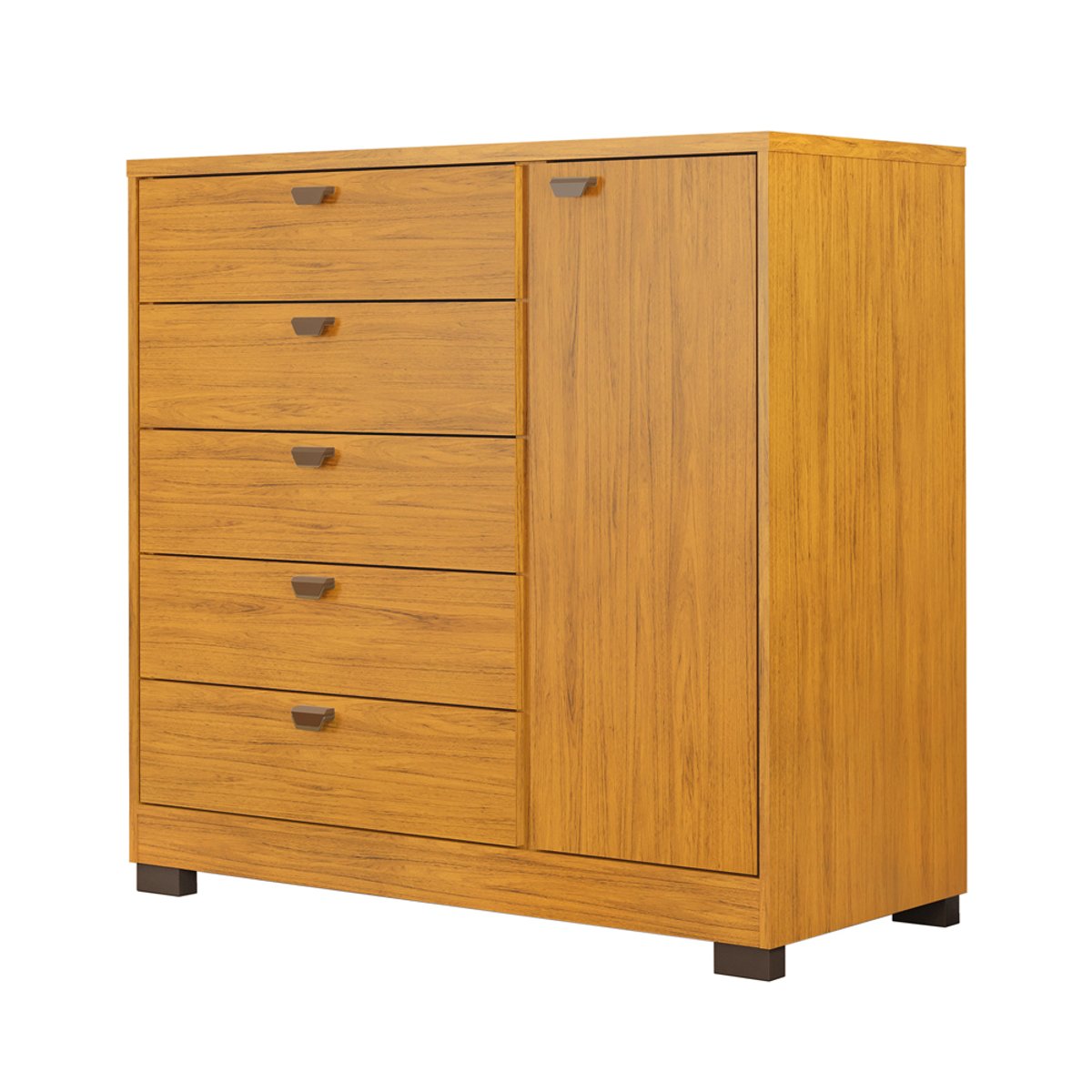 CÓMODA 1 PUERTA 5 CAJONES FERRARA YPE - 2