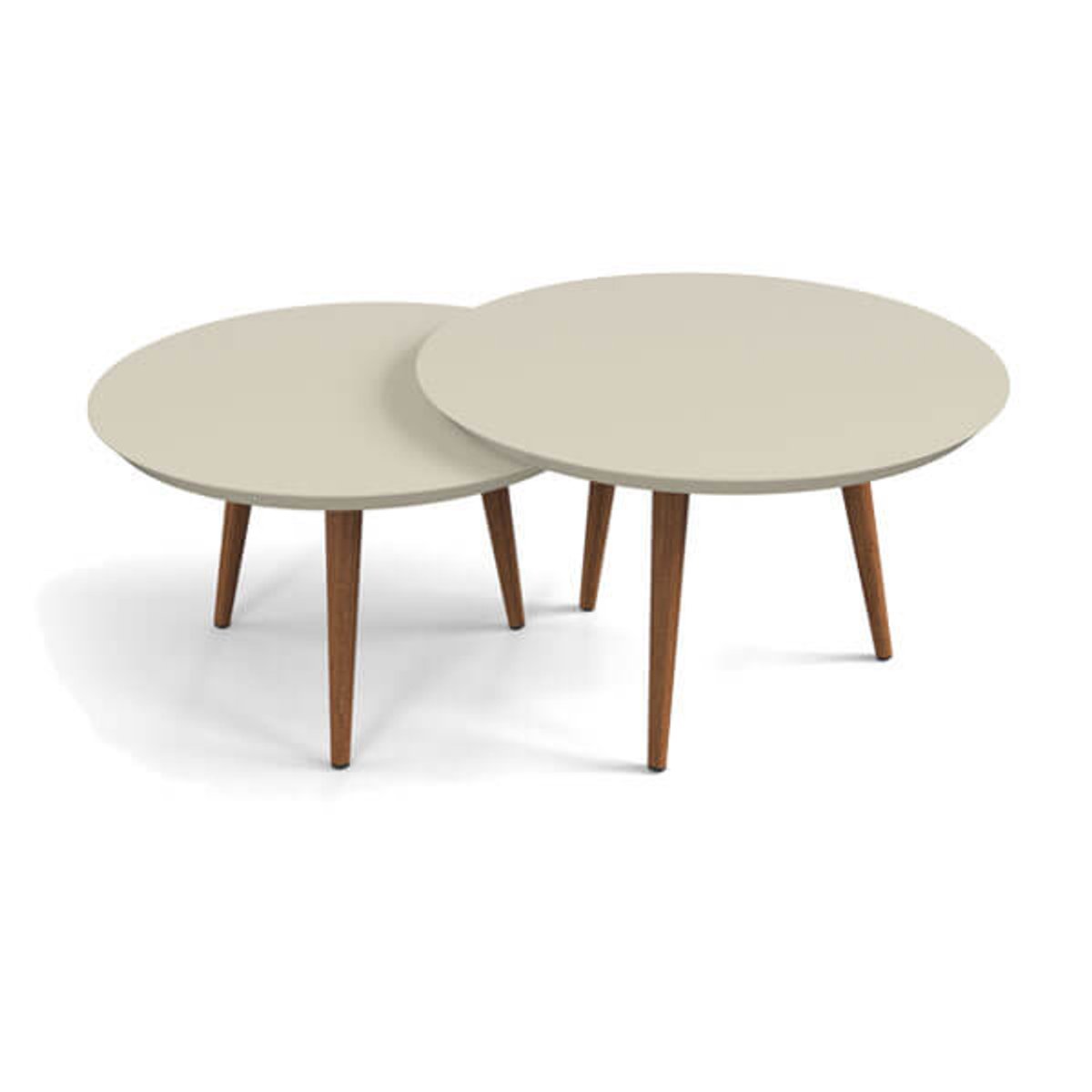 CONJUNTO MESAS CENTRO LUNA  - 7