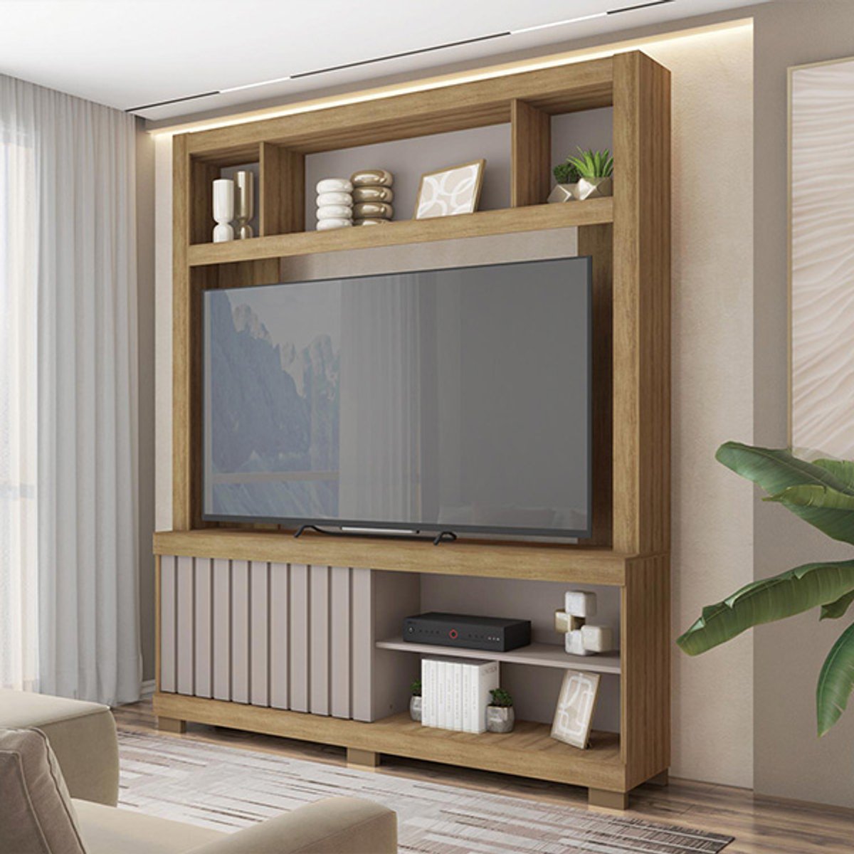 ESTANTE 1600 CINNE 60″ LAMINA MEL|CACAO - 4