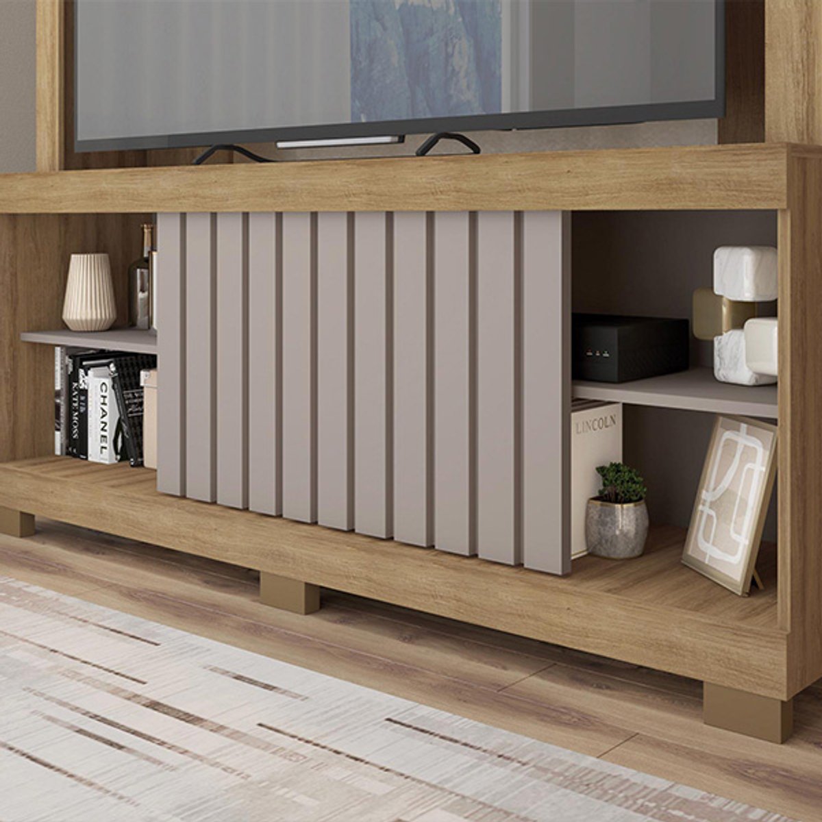 ESTANTE 1600 CINNE 60″ LAMINA MEL|CACAO - 2