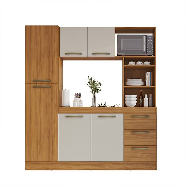 KIT COCINA 6 PUERTAS 3 CAJONES NT3125 