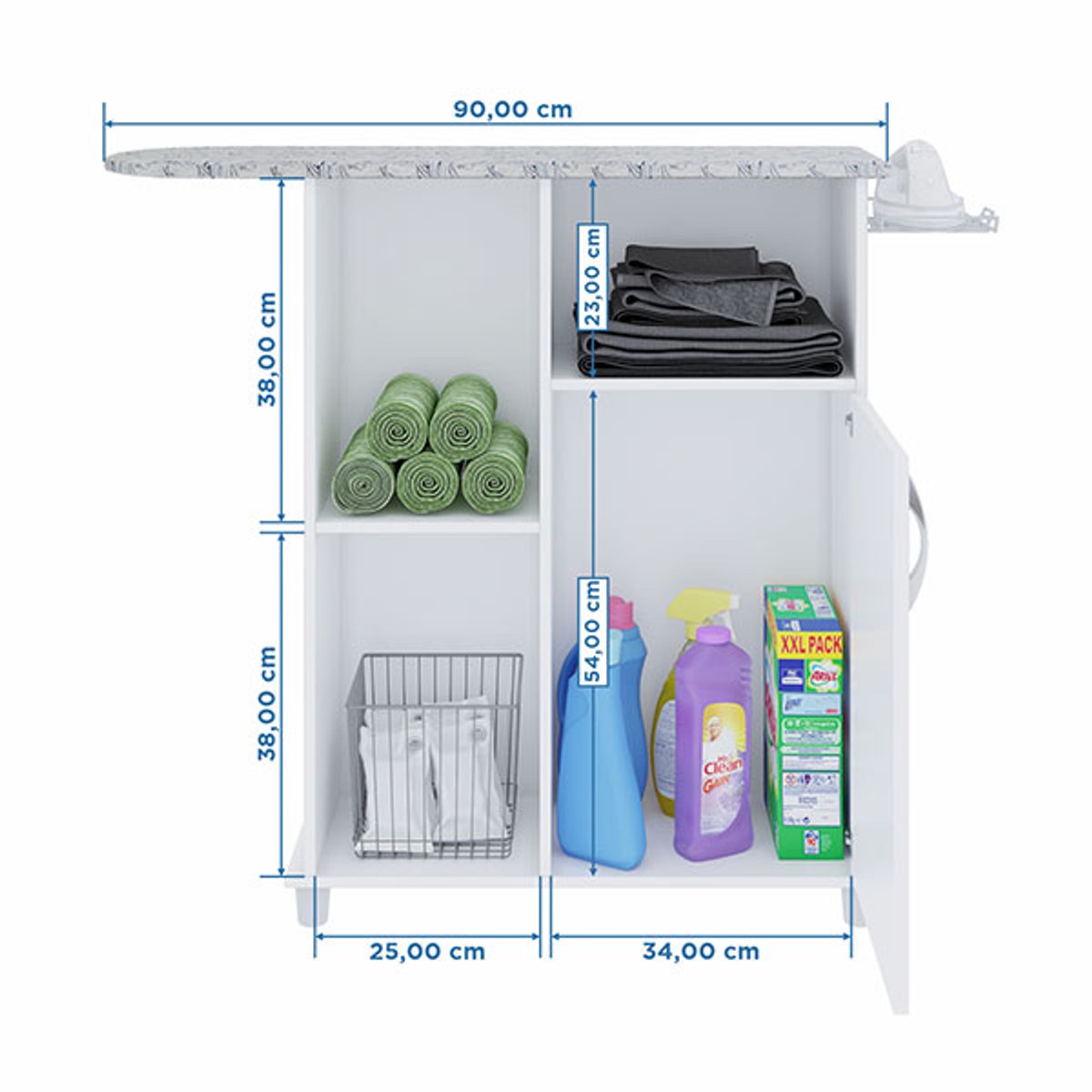 MESA DE PLANCHAR 1 PUERTA FLORENCE - 4
