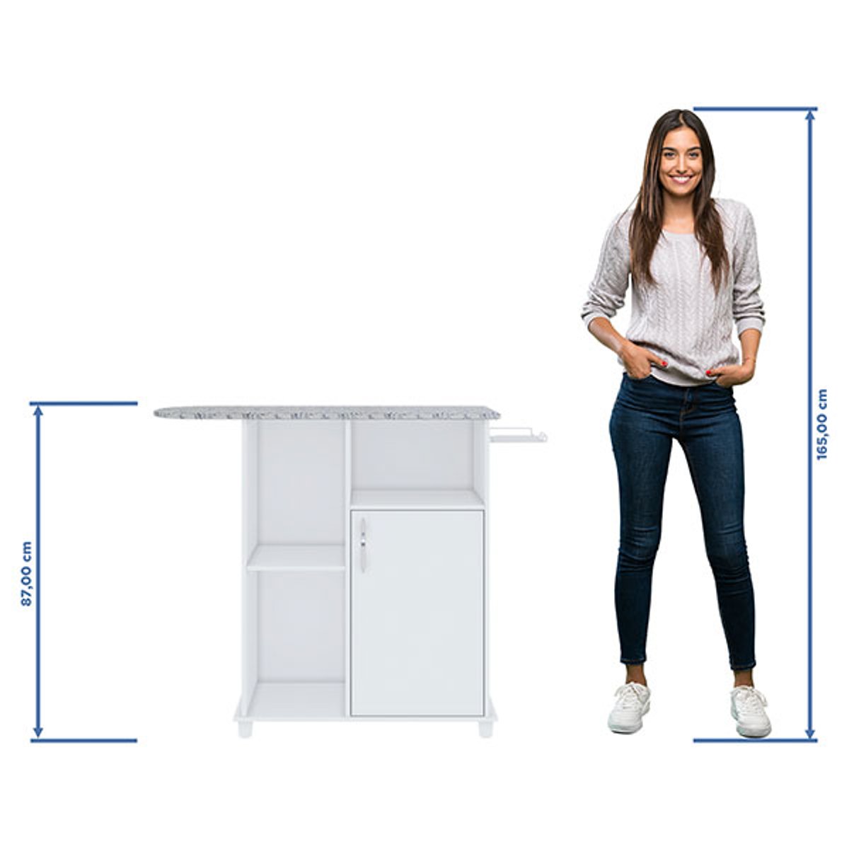 MESA DE PLANCHAR 1 PUERTA FLORENCE - 6