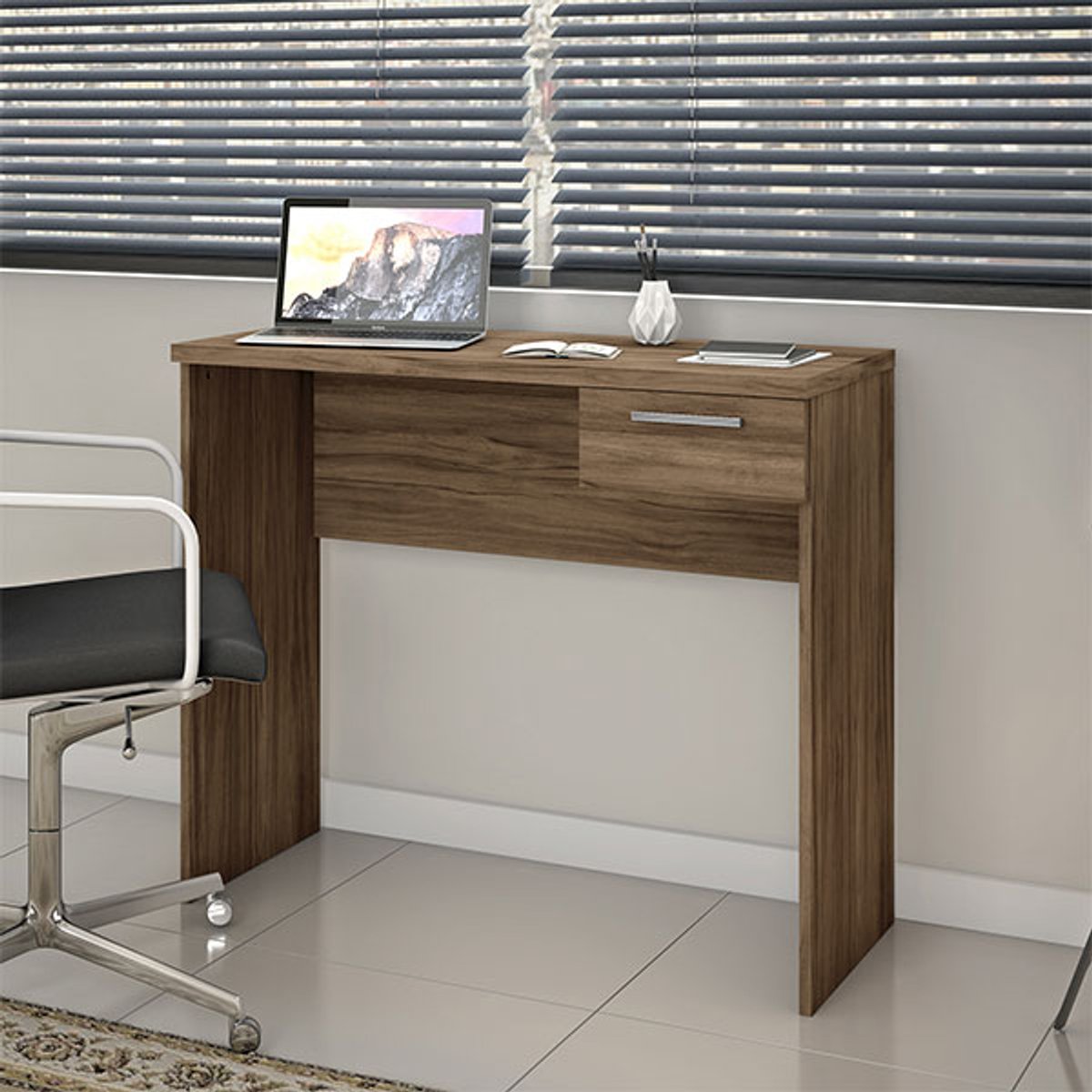 MESA OFFICE 1 CAJÓN NT2000  NOGAL