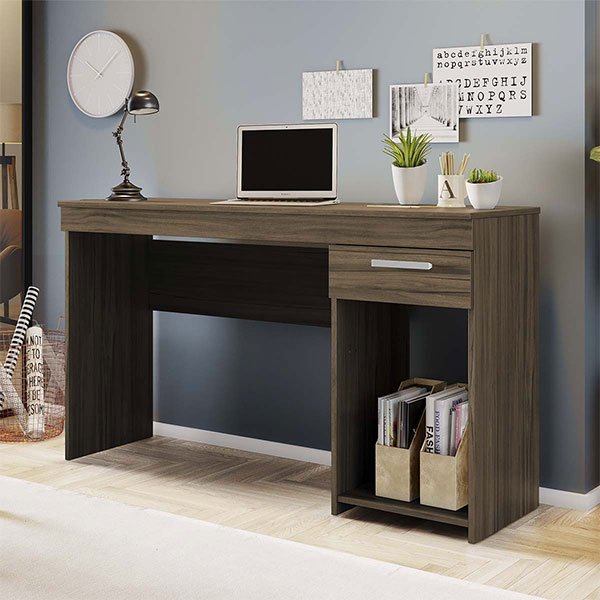 MESA OFFICE 1 CAJÓN NT2070 NOGAL 