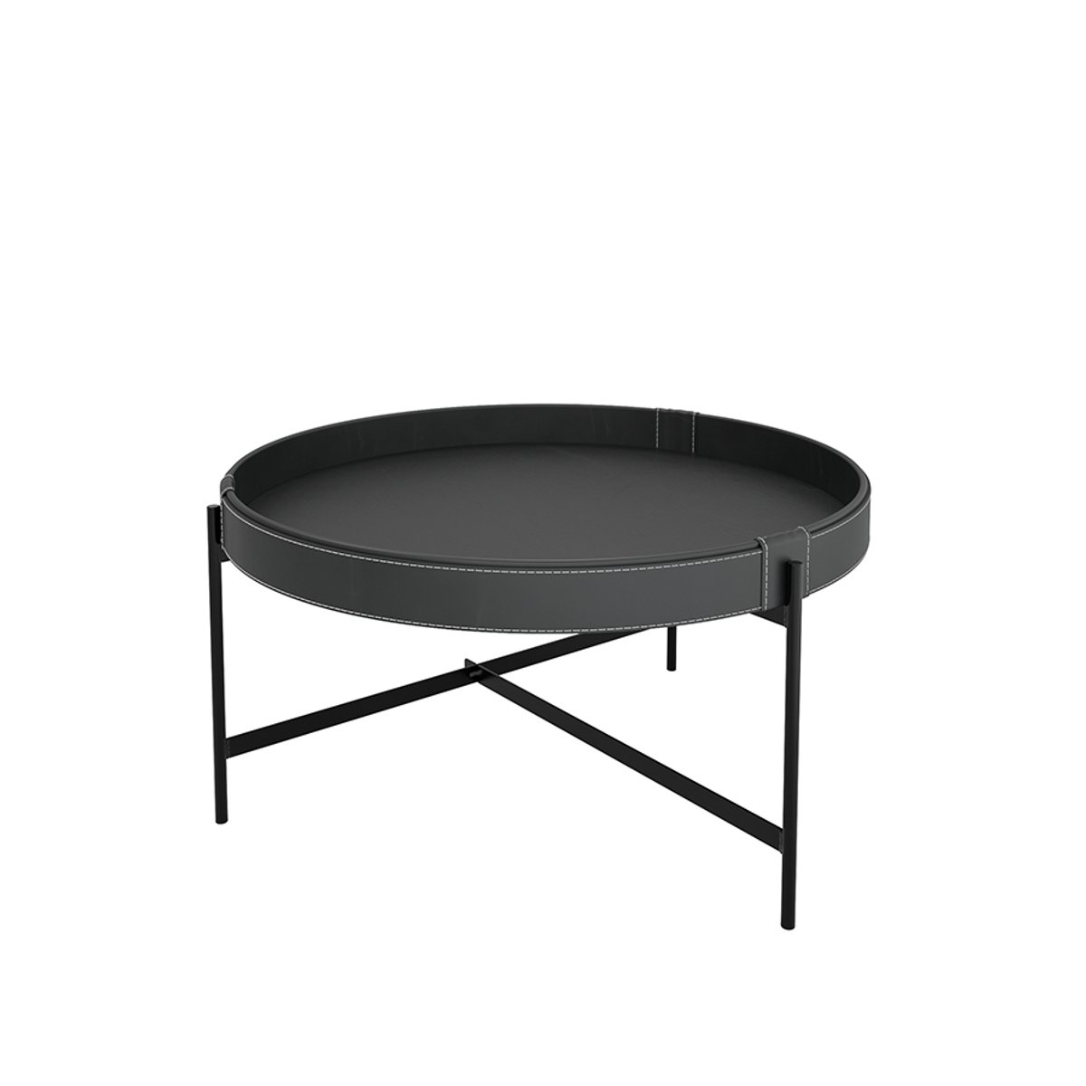 MESA CENTRO DÉCOR 600  NEGRO - 2