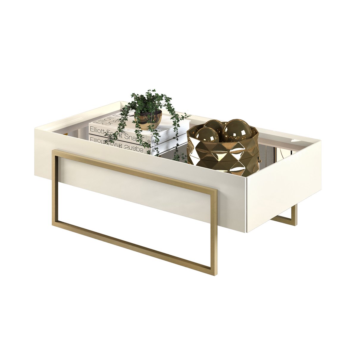 MESA CENTRO PILAR OFF WHITE - 2