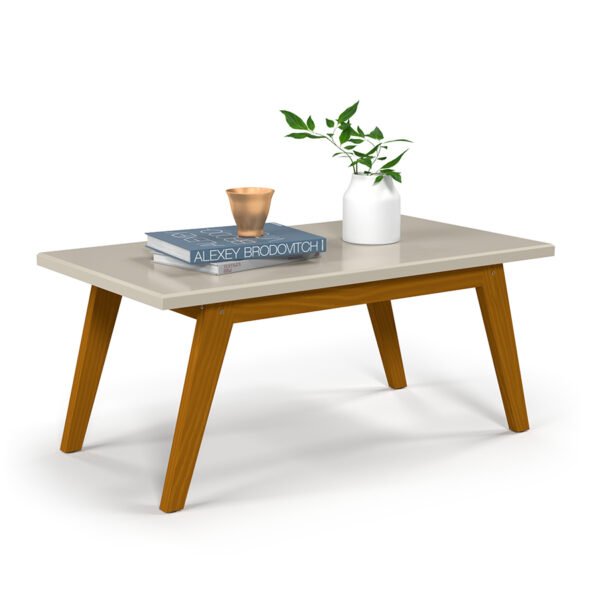 MESA CENTRO PRISM OFF WHITE | MADERA