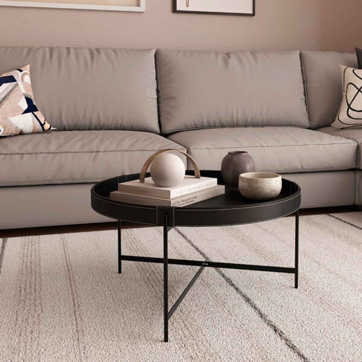 MESA CENTRO DÉCOR 700 NEGRO