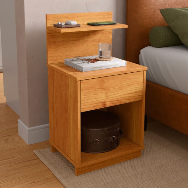 MESA DE LUZ 1 CAJÓN MAVIE  CINAMOMO