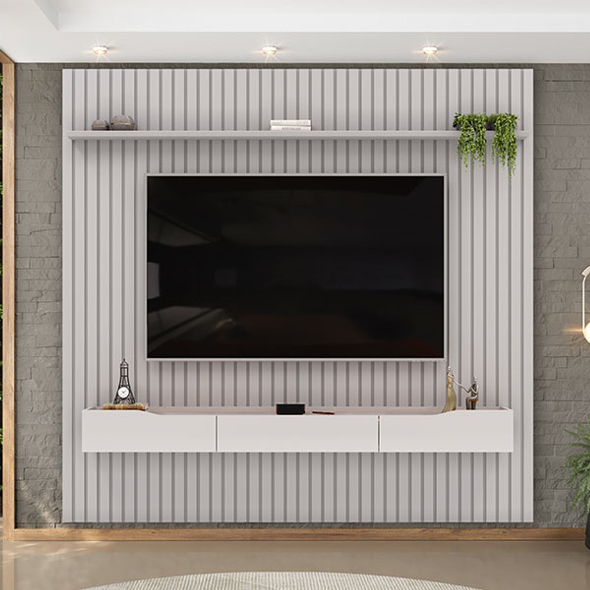 PANEL RIPADO Y RACK PRATIC 