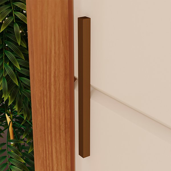 ROPERO 2 PUERTAS CORREDIZAS CON ESPEJO BE304 NATURE | OFF WHITE