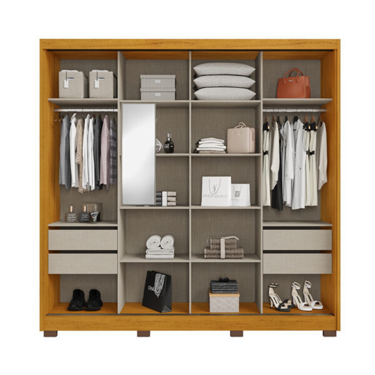 ROPERO 2 PUERTAS CORREDIZAS FLORIDA - 4