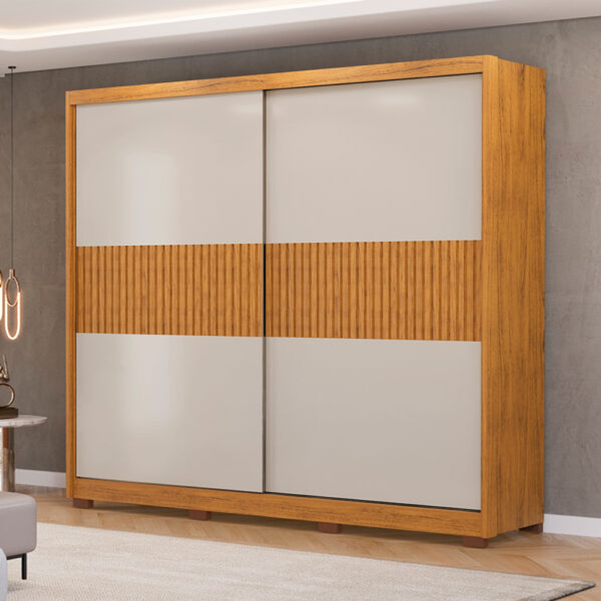 ROPERO 2 PUERTAS CORREDIZAS FLORIDA - 2