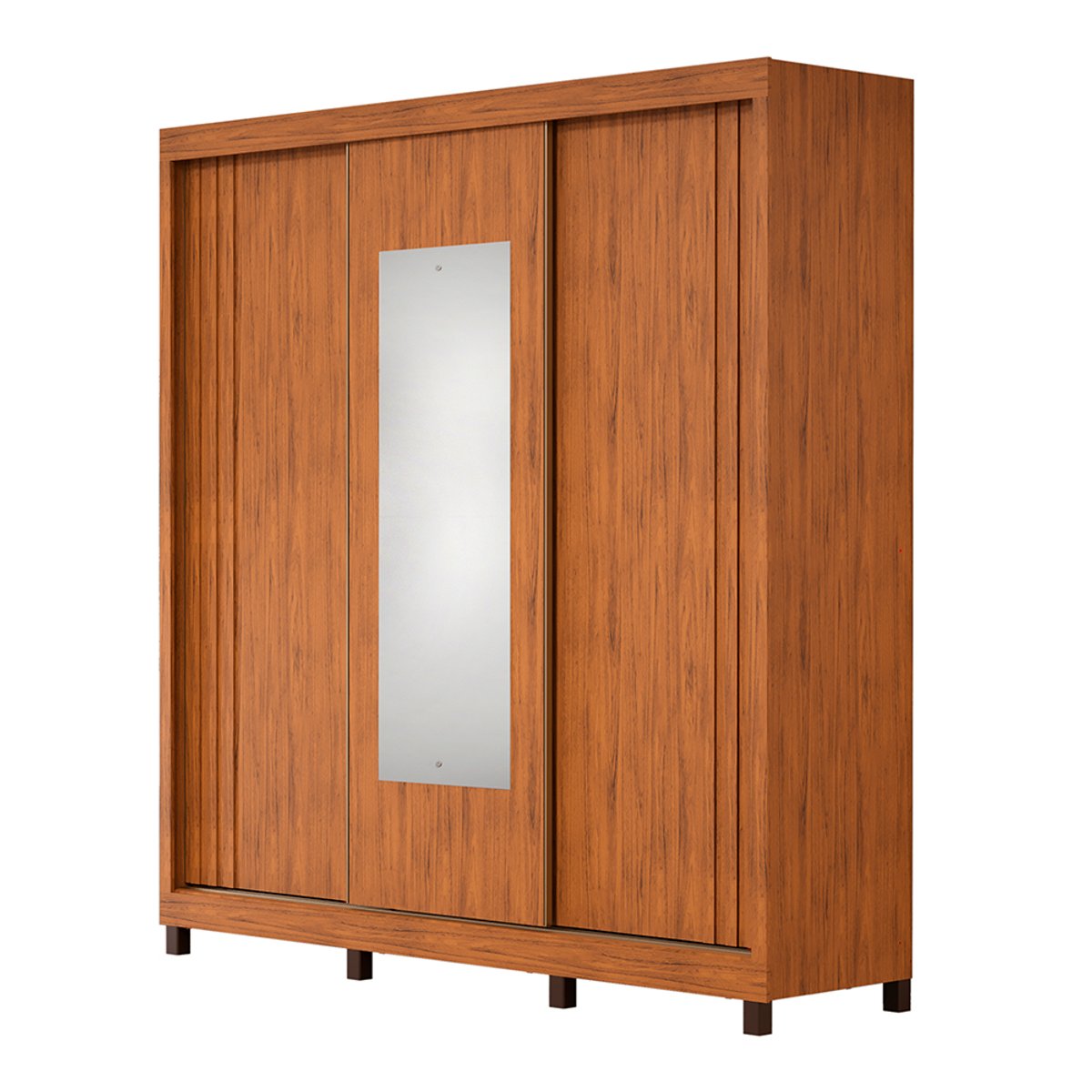 ROPERO 3 PUERTAS CORREDIZAS CON ESPEJO DELTA FREIJO