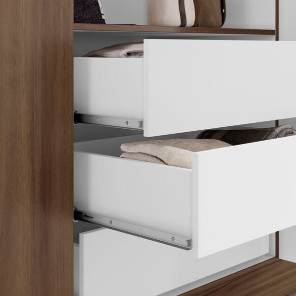 ROPERO 6 PUERTAS CON ESPEJO NT5190 NOTAVEL NOGAL TREND