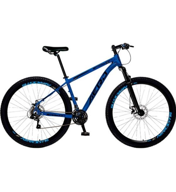 BICICLETA ARO 29 EMOTION AEROBIKES AZUL | NEGRO