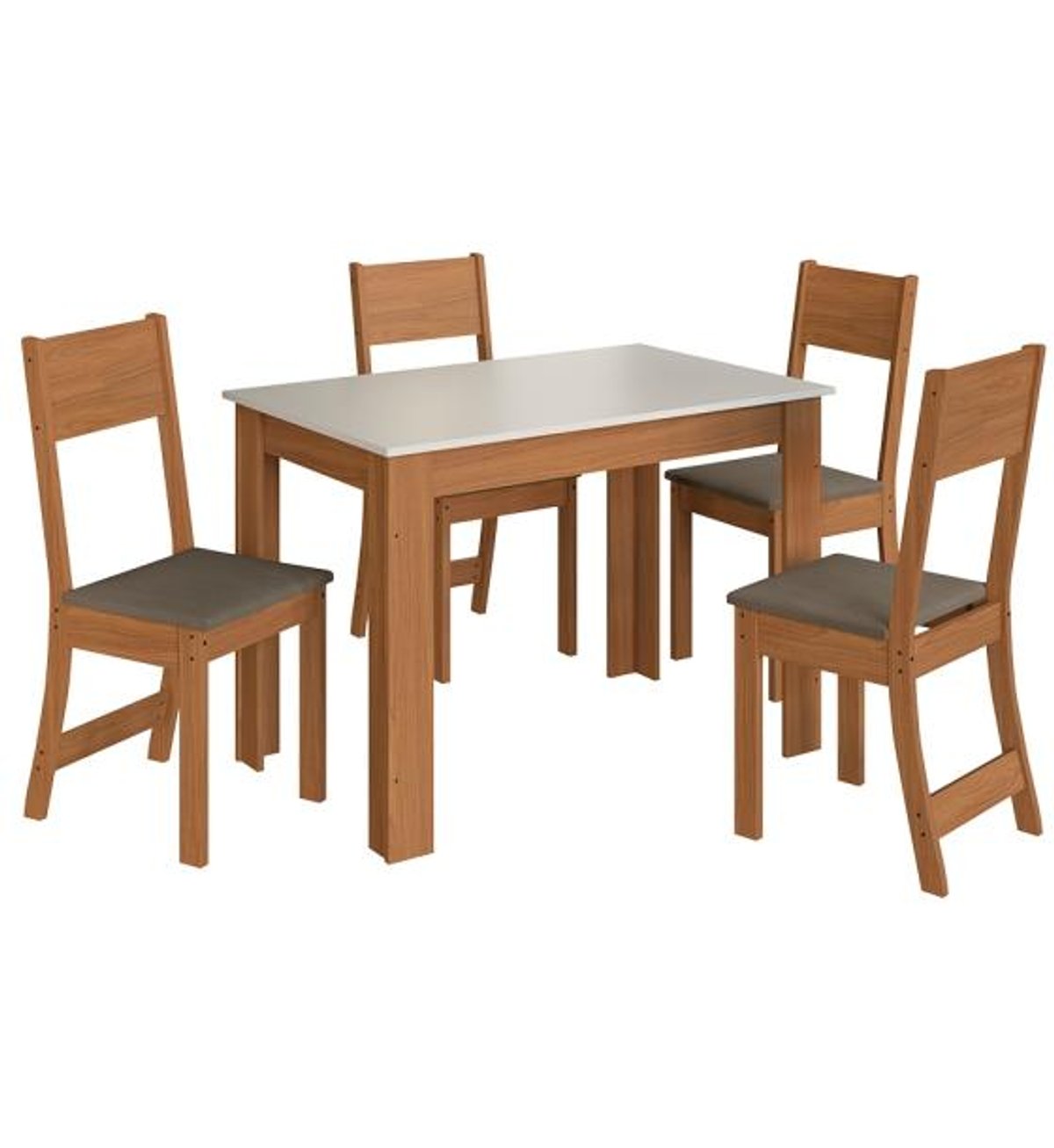 CONJUNTO COMEDOR 1080 4 SILLAS ATLANTA - 2