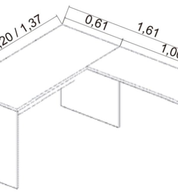  CONJUNTO DE MESA 137X161 START PERFECT 