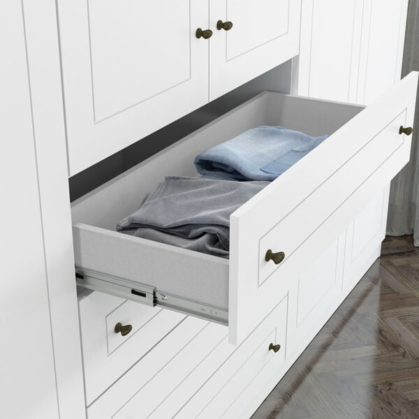  ROPERO 6 PUERTAS 4 CAJONES TIPO AMERICANO