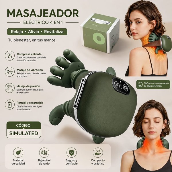 Masajeador Mano electrico