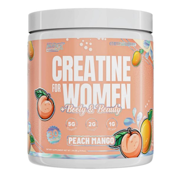Nutrex Creatina For Women 30 Servicios - Peach Mango