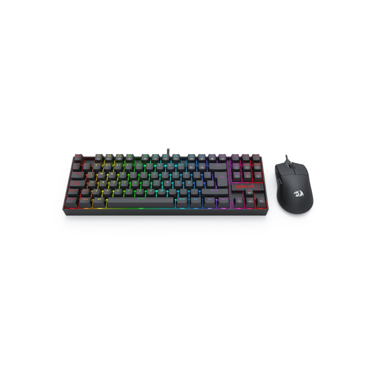 Kit Gaming Teclado + Mouse Redragon S145 Negro - 3