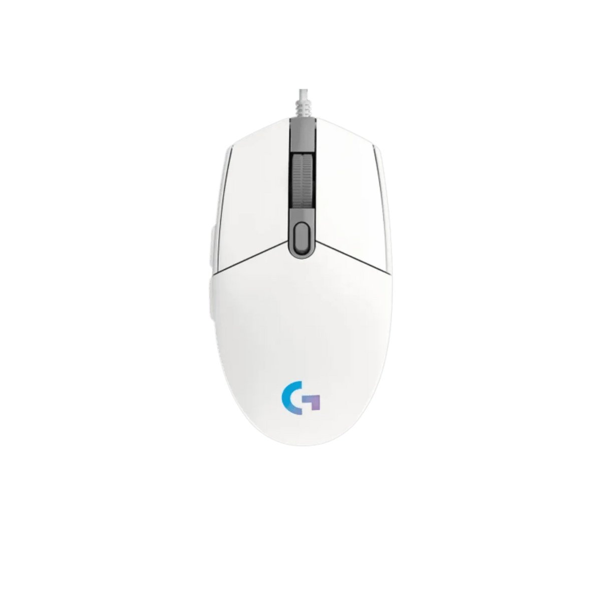 Mouse Gaming Logitech G203 Light sync - RGB - A cable - Blanco