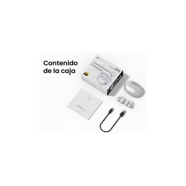 Auricular Inalámbrico Haylou Airfree Blanco