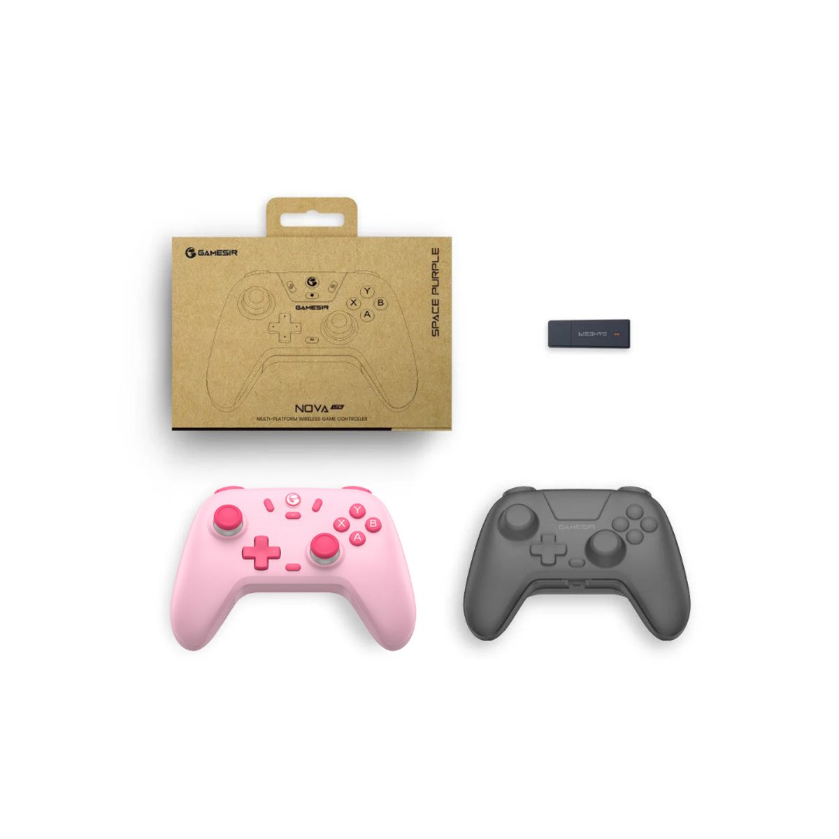 Control Inalámbrico GameSir Nova lite Rosa