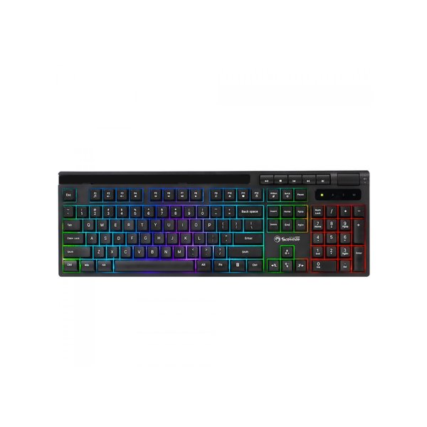 Teclado Gaming Marvo Soldat S40 - Membrana - A cable K603