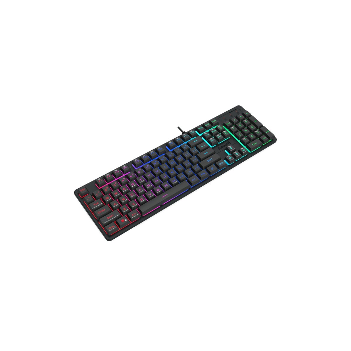 Teclado Gaming Redragon Netherbane K521RGB - RGB - Membrana - A cable