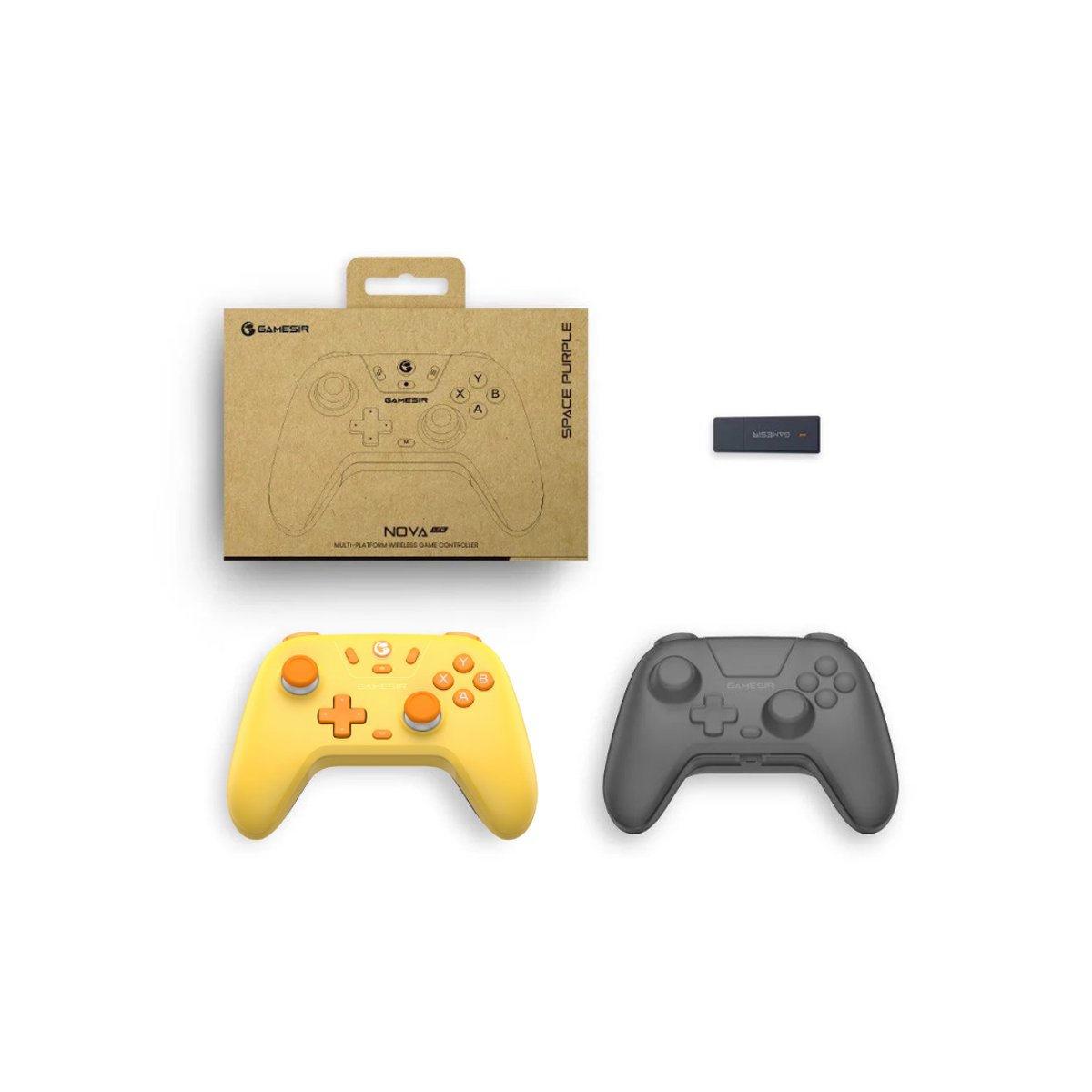 Control Inalámbrico GameSir Nova lite Amarillo