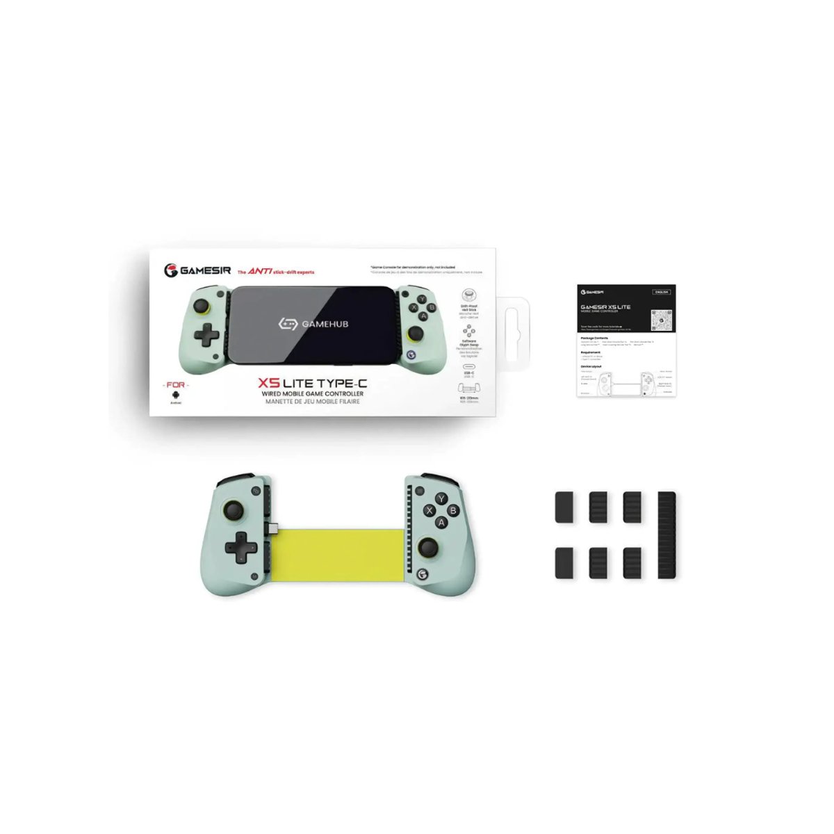 Control Para Celulares GameSir X5 Lite Wasabi - 4