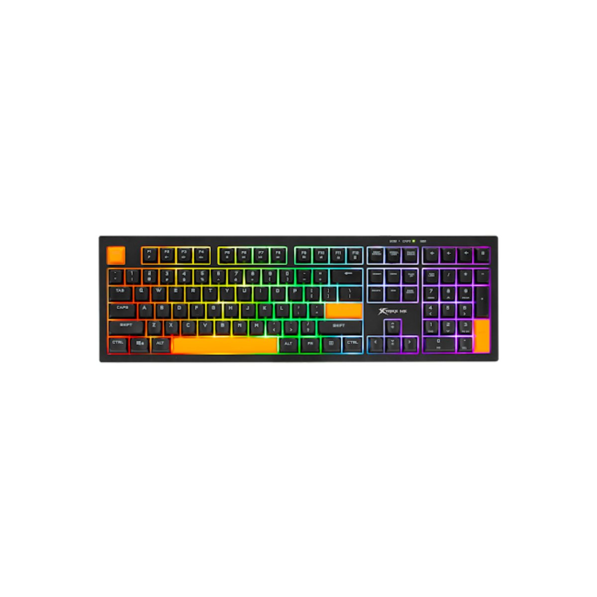 Teclado silencioso Gaming Xtrike-Me KB-512 - Membrana - A cable 
