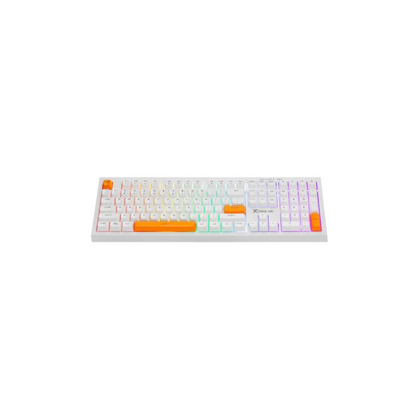 Teclado silencioso Gaming Xtrike-Me KB-512 Blanco - Membrana - A cable