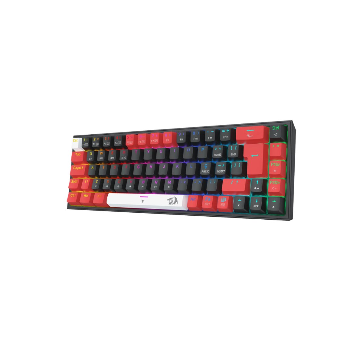 Teclado Mecánico Inalámbrico Gaming Redragon Castor PRO K631RGB - 2