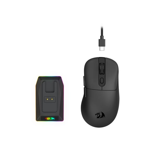 Mouse Gaming Inalámbrico Redragon Ebony Standard M998 tri-mode