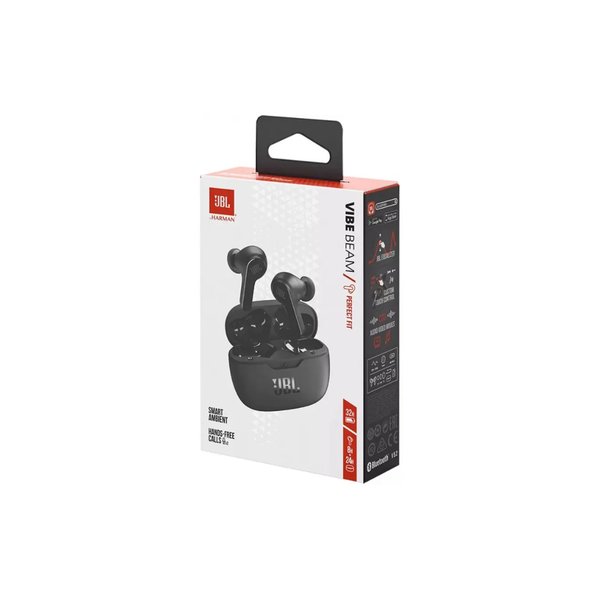 Auricular Inalámbrico JBL Wave Beam Negro