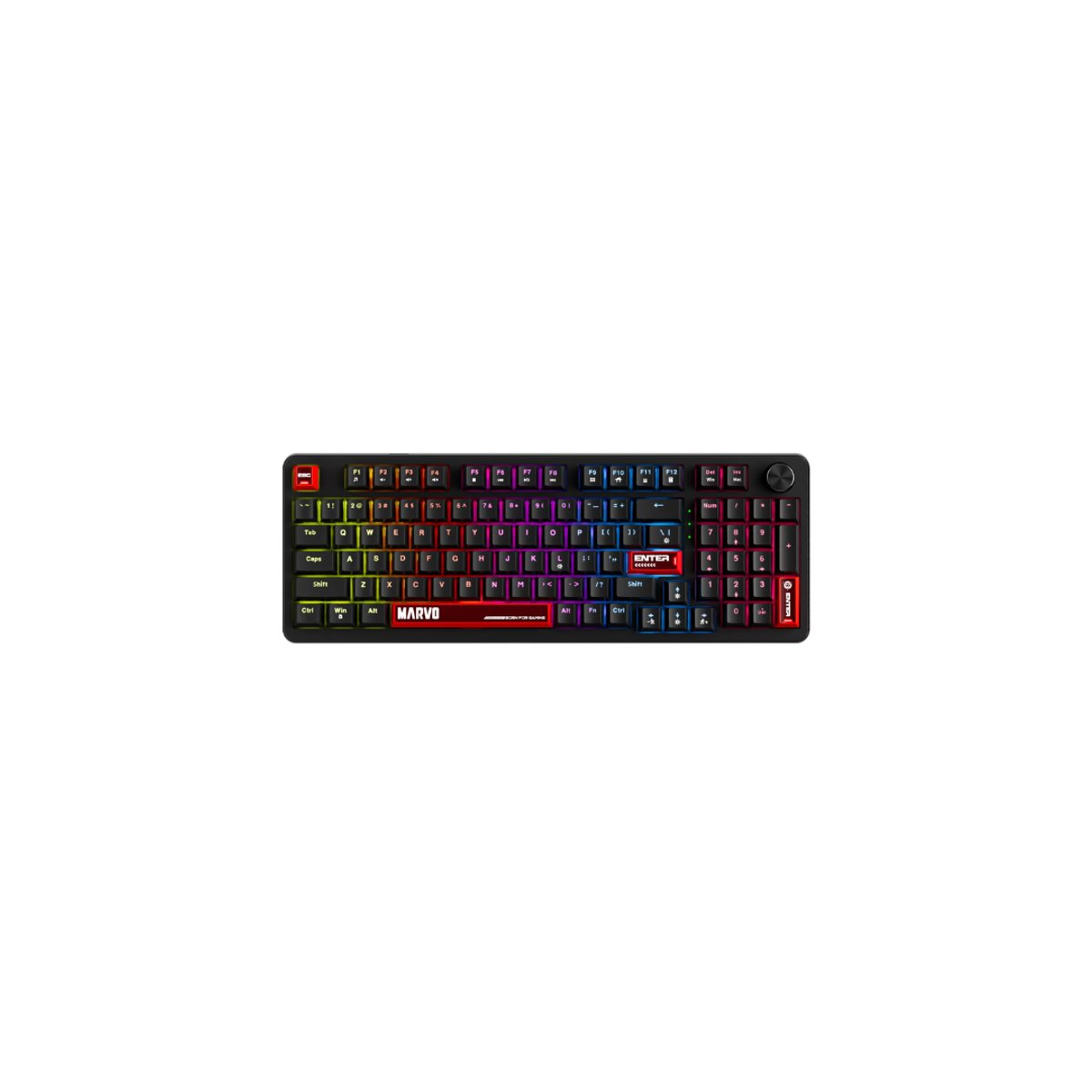 Teclado Mecánico Gaming Marvo Arma 98 KG937
