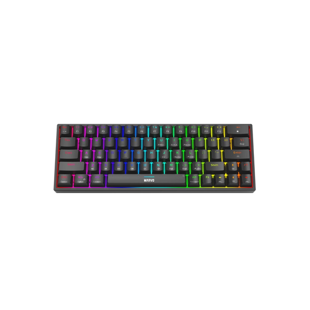 Teclado Mecánico Gaming Marvo Shogo 63W(inalámbrico)  