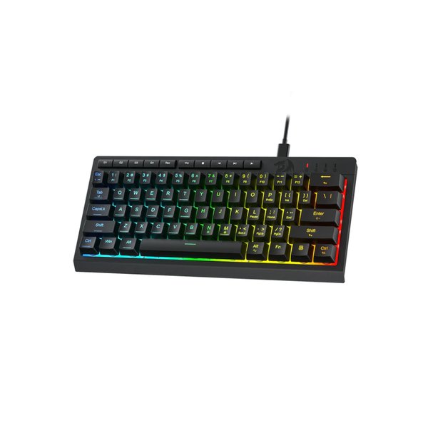Teclado Gaming Redragon Shiva K522RGB - Membrana - RGB - A cable 
