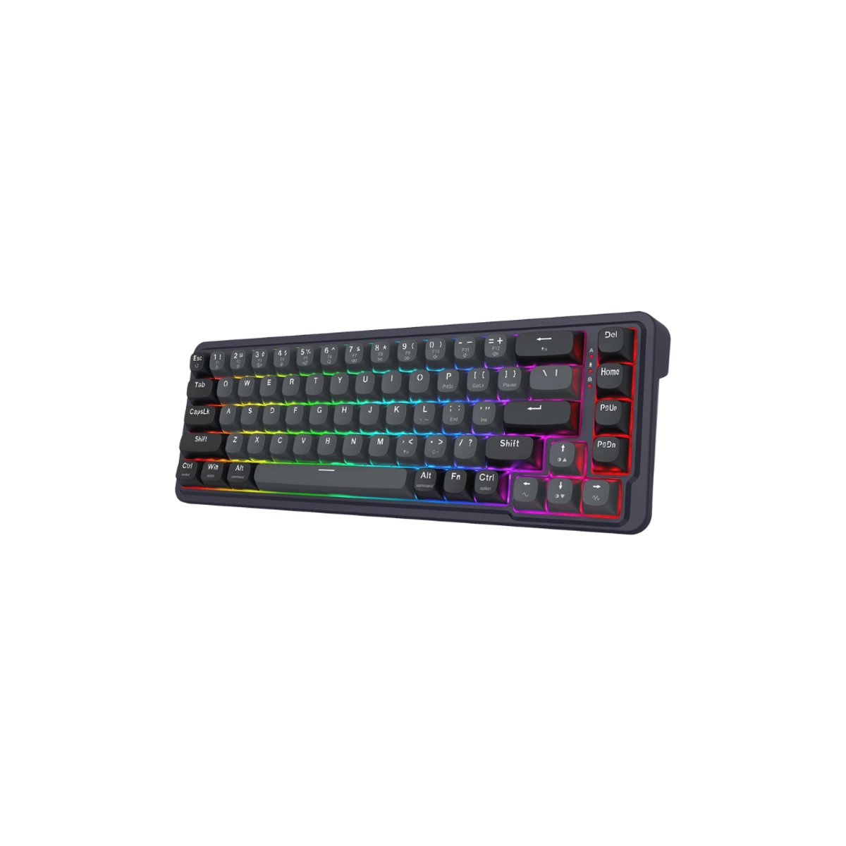 Teclado Mecánico Gaming Redragon Nova K709 Negro  - 2