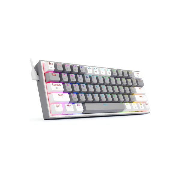 Teclado Mecánico Inalámbrico Redragon Fizz Pro K616-RGB Gris
