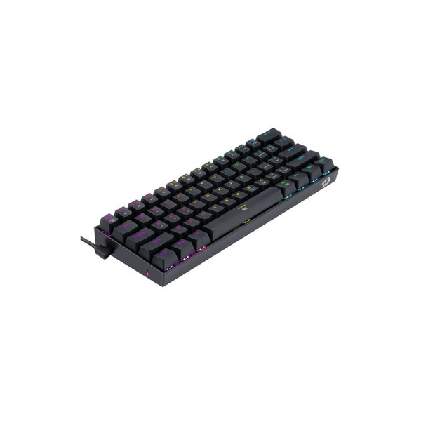 Teclado Mecánico 60%  Gaming Redragon Dragonborn K630 Negro - RGB - A cable 