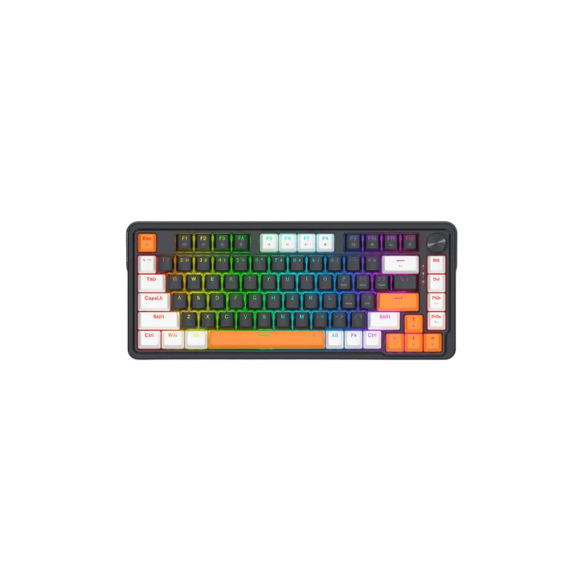 Teclado Mecánico 75% Gaming Redragon Landshaker K714 Rapid Trigger HE - RGB- A cable 
