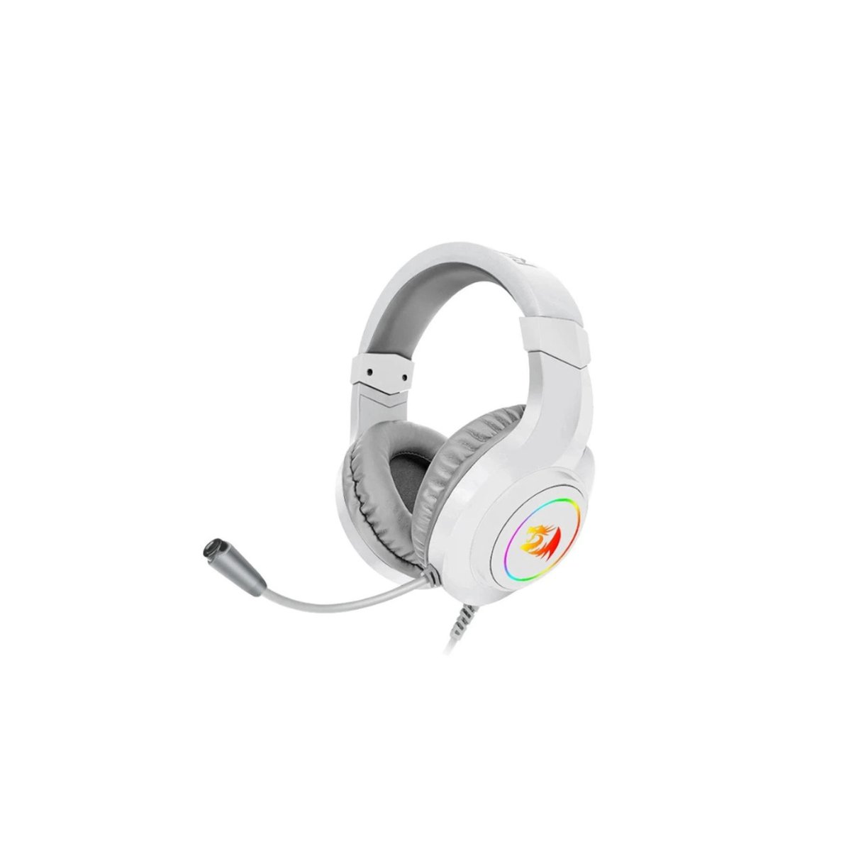 Auricular Gaming Redragon Hylas H260RGB Blanco
